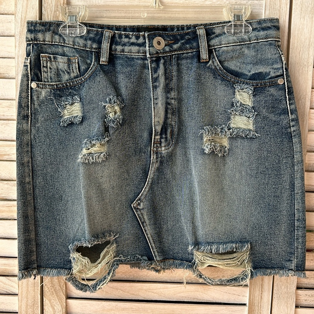 Jean skirt